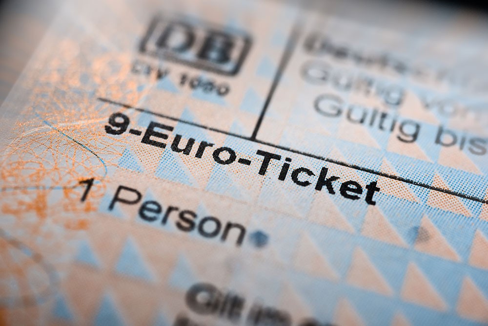 Arbeitgeberzuschüsse  zum  9-Euro-Ticket